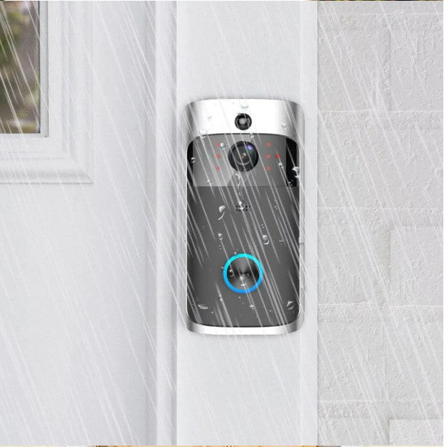 Smart Wireless WiFi Security DoorBell Remote Home Monitoring - Grey_4